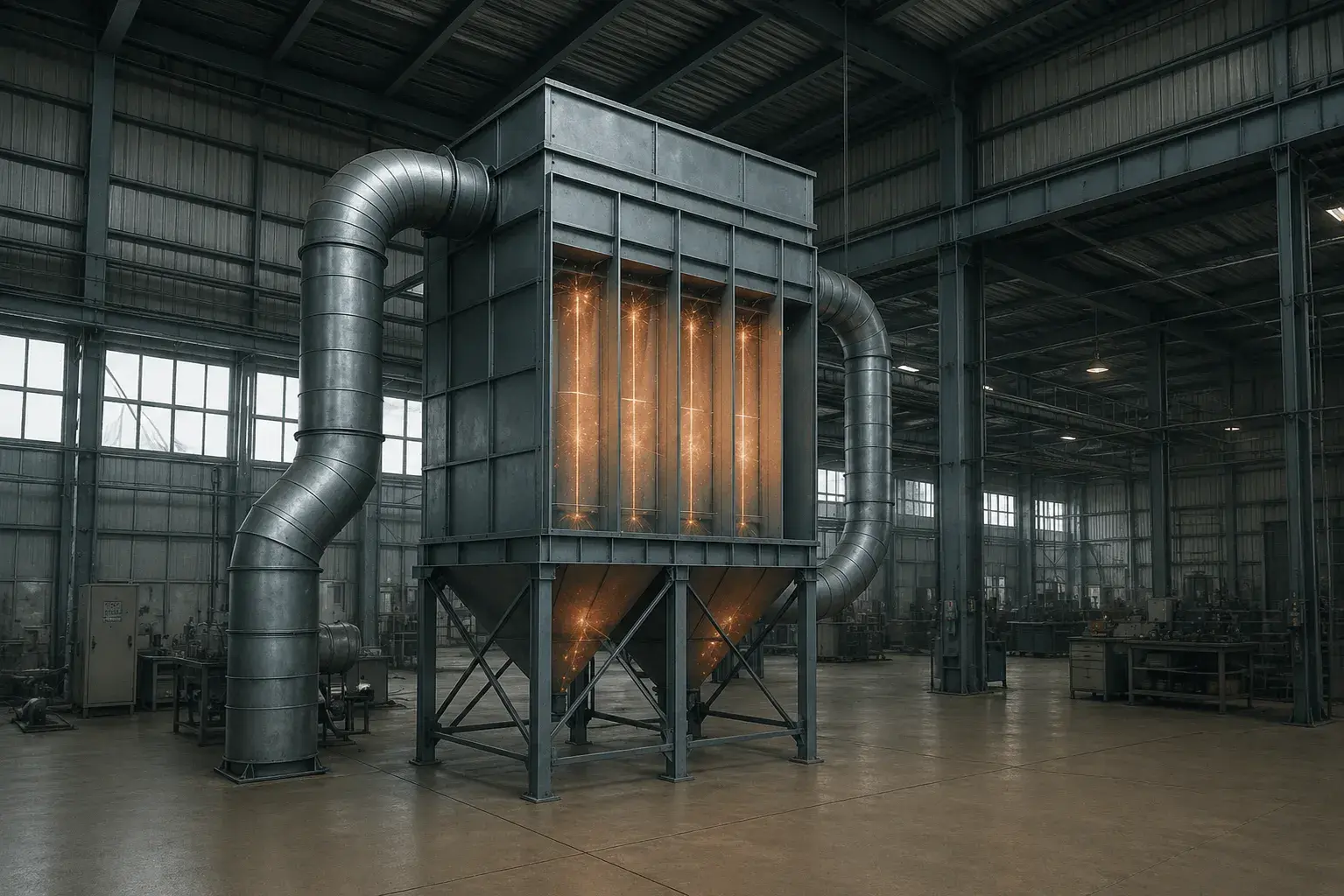 Bag Filters / ESP (Electro-Static Precipitation) — view 2