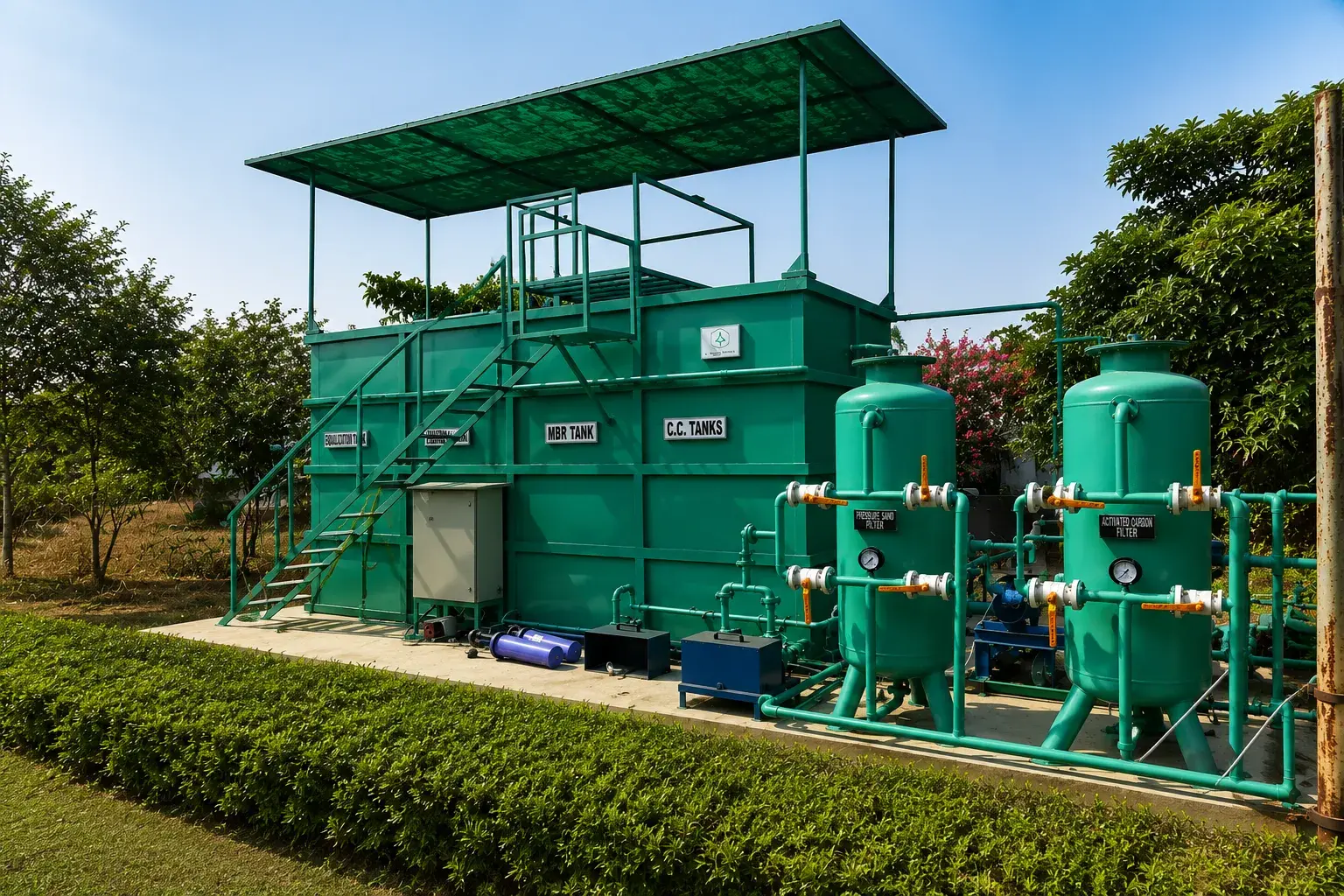 Modular / Prefabricated STP — view 4