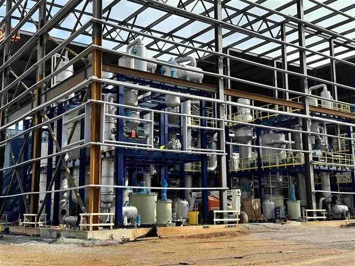 Mechanical Vapour Recompression Plant (MVR) — view 1