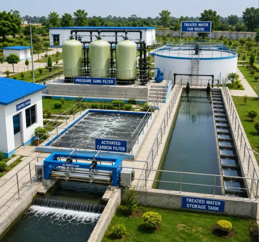 Tertiary Treatment Plant — view 4