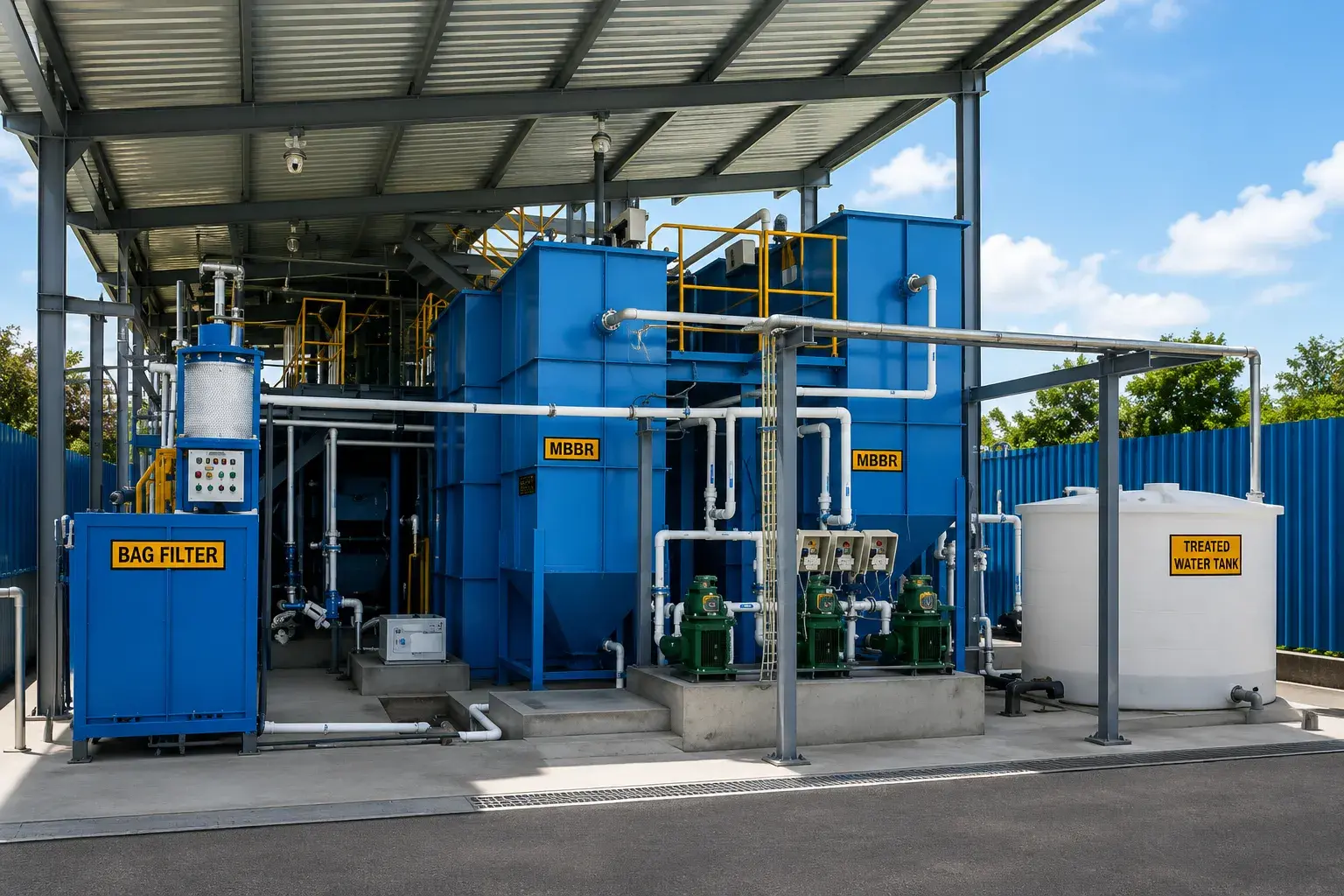Zero Liquid Discharge Plant (ZLD) — view 3