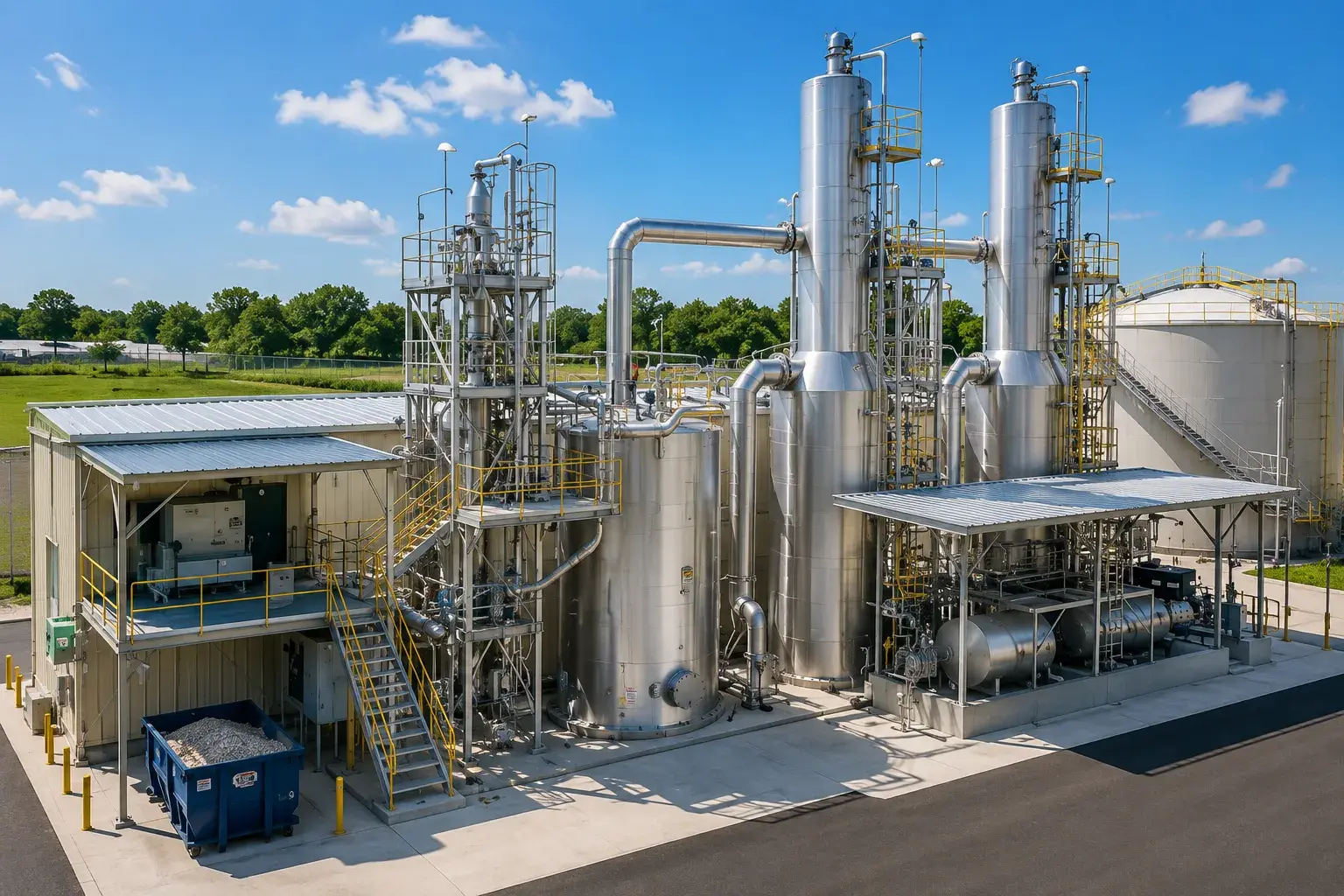 Zero Liquid Discharge Plant (ZLD) — view 4