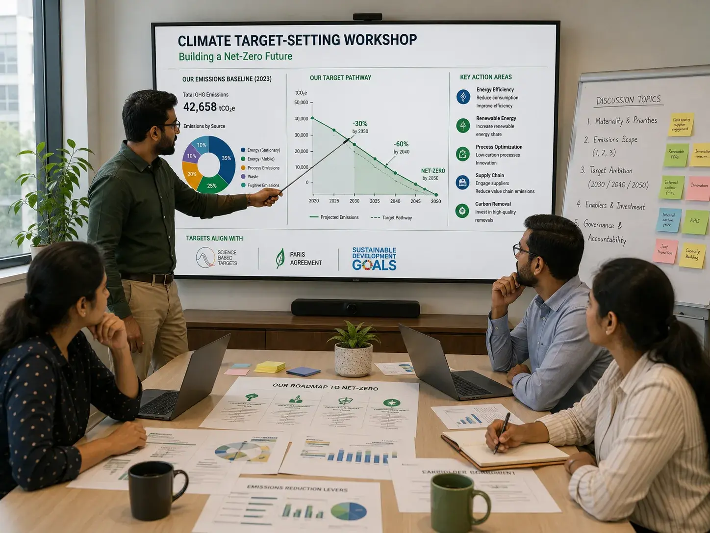 Carbon Disclosure Project (CDP) and Science Based Target Initiative (SBTi) — 1
