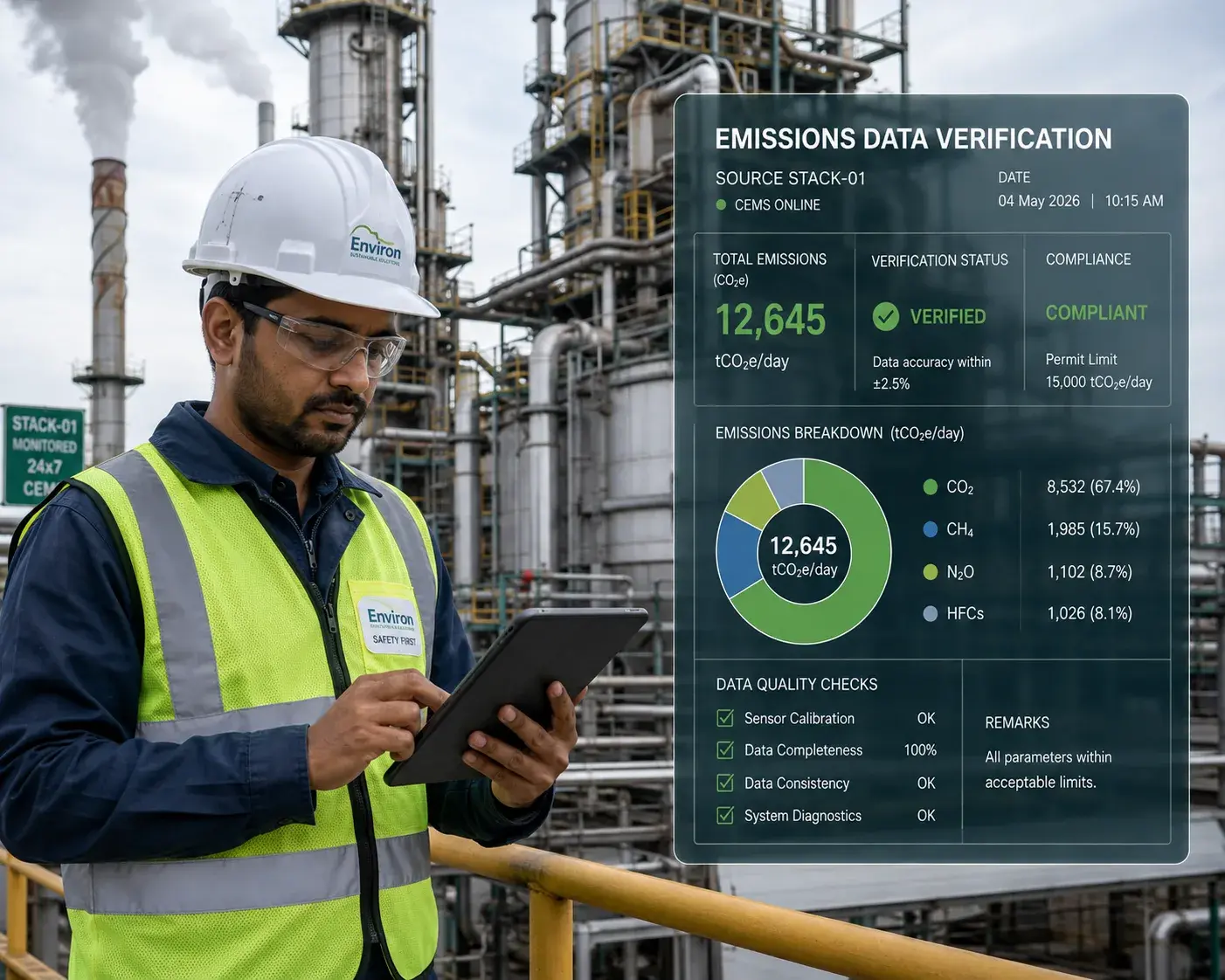 GHG Emission Verification, Validation, Accounting & Reporting, GRI Reporting, Climate Change and CDM — 1