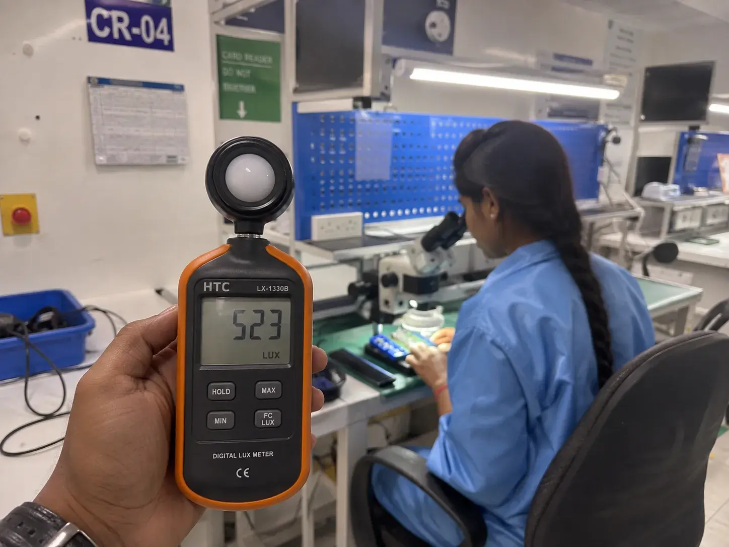 Illumination / Lux Level & VOC Testing & Analysis — 1