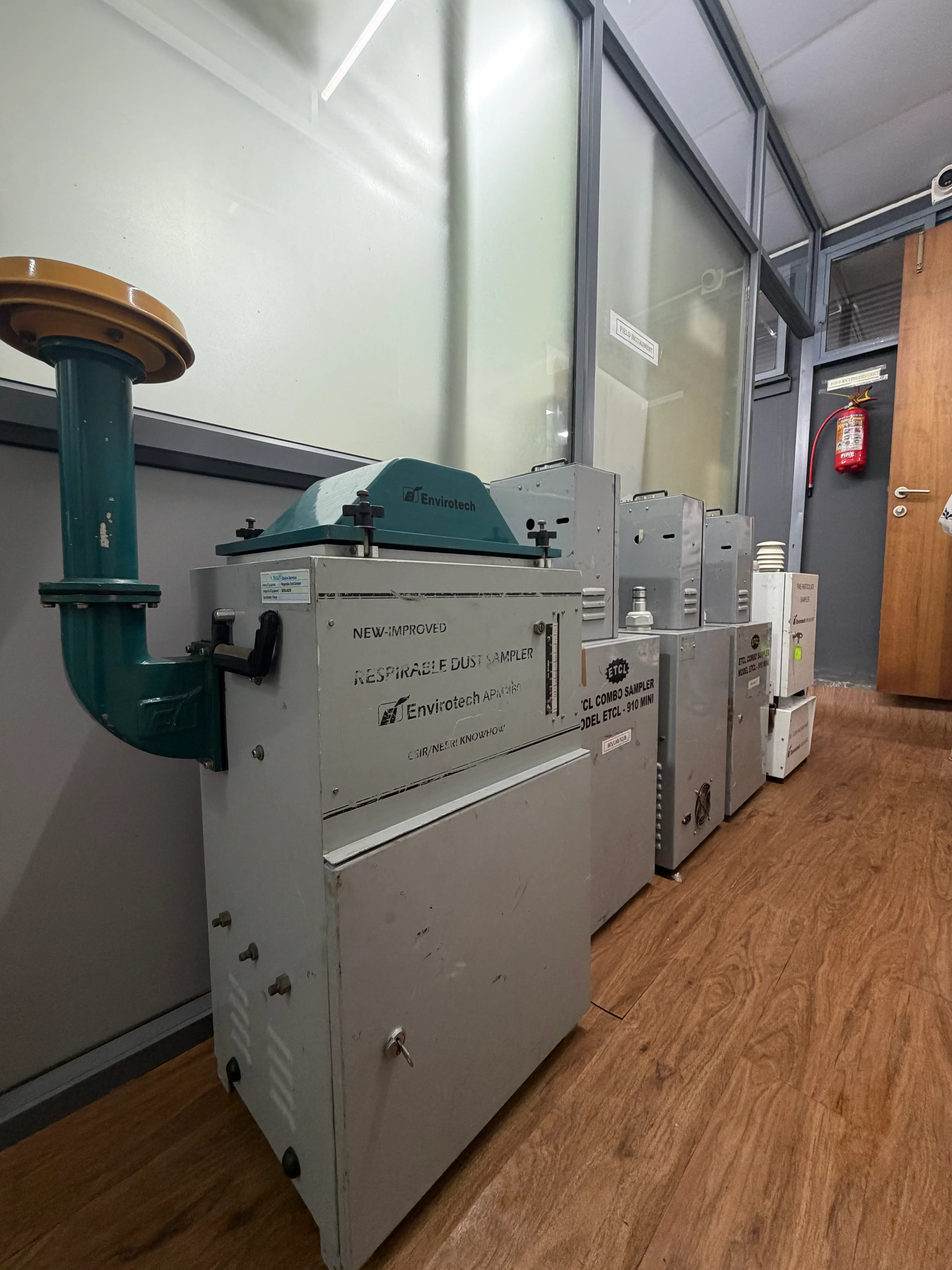 Ambient air quality monitoring equipment